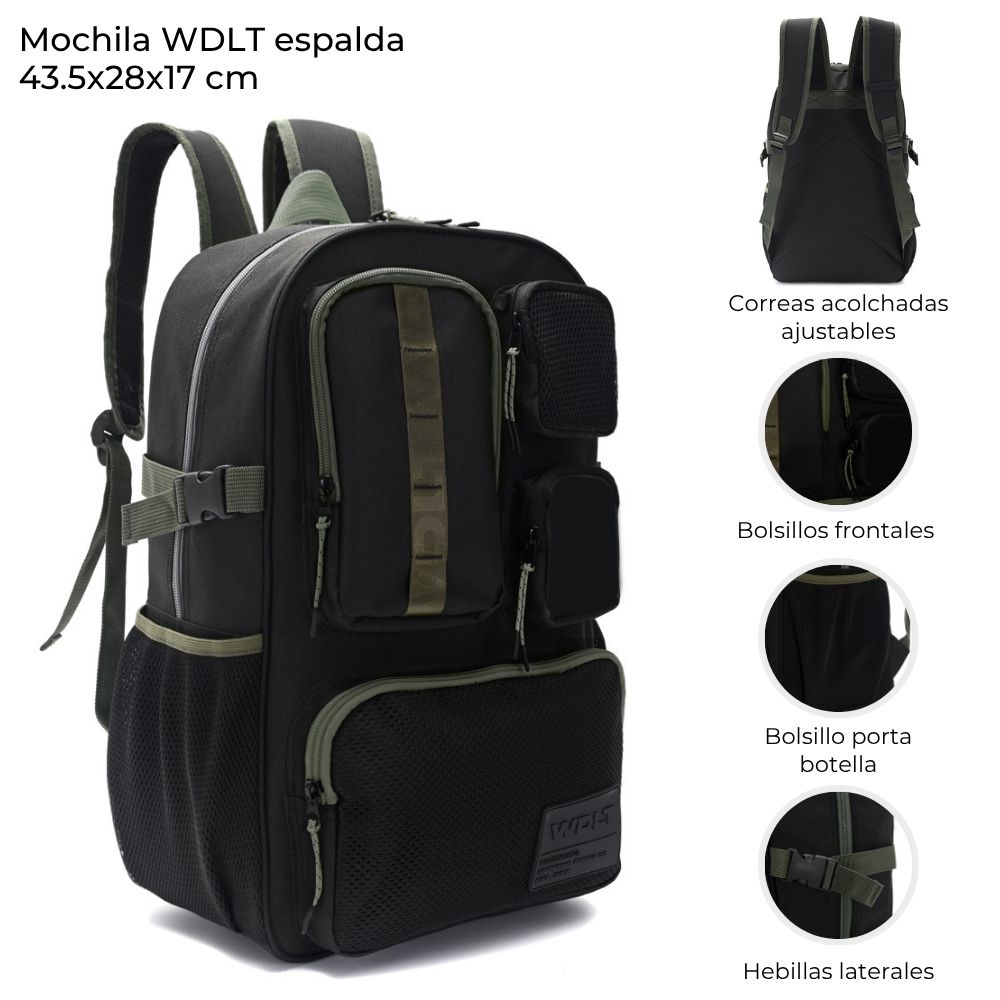 Alternative view of Mochila Wanderlust - 42837