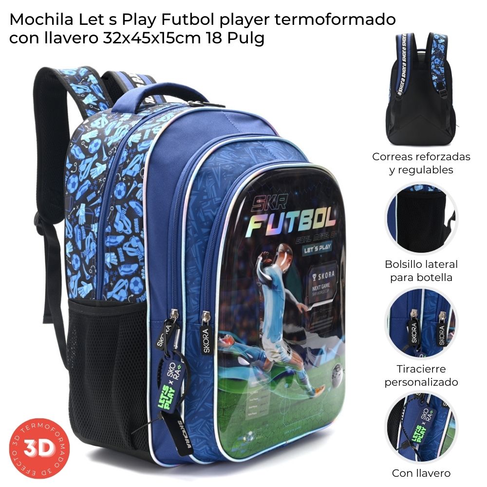 Alternative view of Mochila Skora 18'' - 42871