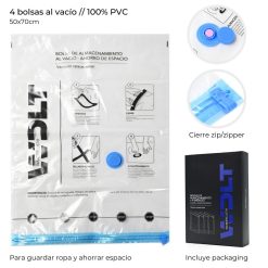 Alternative view of Bolsa al vacío Wanderlust - 38632