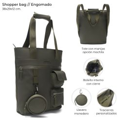 Alternative view of Bolso shopper Skora - 40916