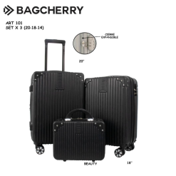 Alternative view of Set valijas + beauty Bagcherry - 101-01