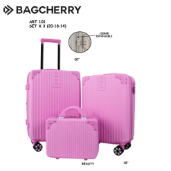 Alternative view of Set valijas + beauty Bagcherry - 101-15