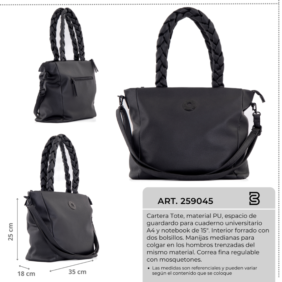 259045-01-3 CARTERA BAGCHERRY NEGRO.