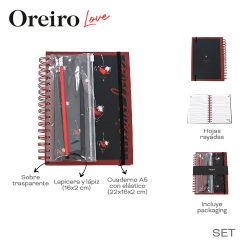 Alternative view of Stationery set Oreiro - 32250