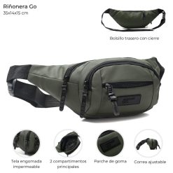 Alternative view of Riñonera Wanderlust - 40029