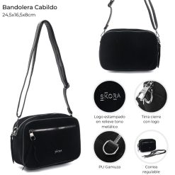 Alternative view of Bandolera Skora - 43449