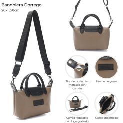 Alternative view of Bandolera Skora - 43997