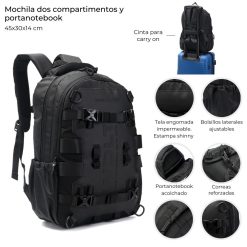 Alternative view of Mochila portanotebook Wanderlust 18'' - 44167