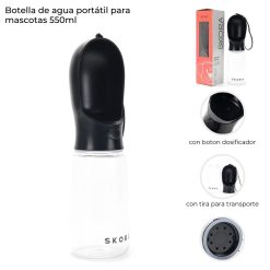 Alternative view of Bebedero portatil Skora 550 ml - 44584