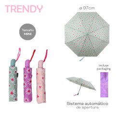 Alternative view of Paraguas Trendy - 29010