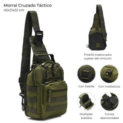 Alternative view of Morral cruzado tactico Wanderlust - 39197