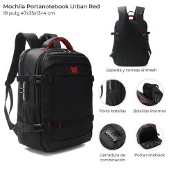 Alternative view of Mochila portanotebook Wanderlust 18'' - 43979