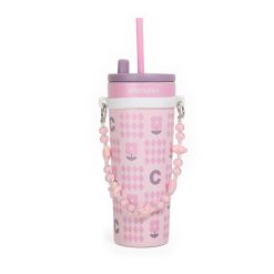 Vaso termico Julia Chimola 710 ml. - BZ167 - Rosa