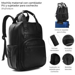 Alternative view of Mochila maternal Skora 15'' - 43324