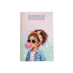 Alternative view of Cuaderno infantil para stickers - A01