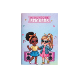 Cuaderno infantil para stickers - A01