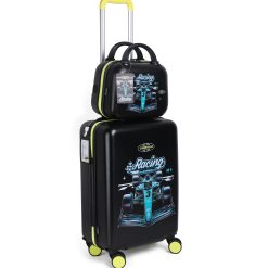 Set valija carry on 20'' + maletin Racing Car Chimola - L22L28