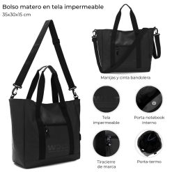 Alternative view of Bolso matero Wanderlust - 43951