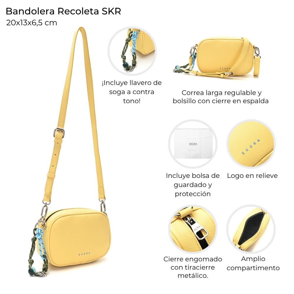 Bandolera Recoleta Skora - 47972 - Imagen 2