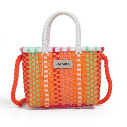 Mini bag Raffia Chimola – TX107 - Naranja