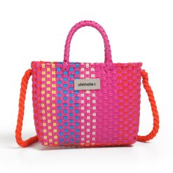 Mini bag Raffia Chimola – TX107 - Rosa