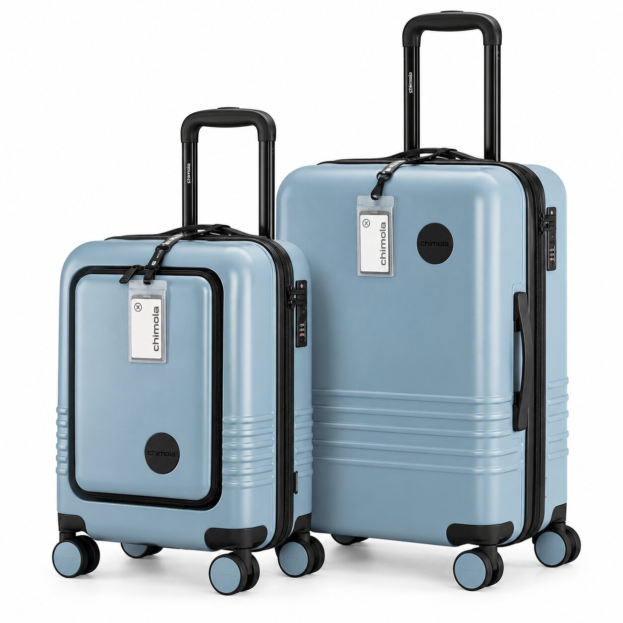 Set X 2 Valijas Chimola 20 - 24'' Policarbonato - L07 - Imagen 4