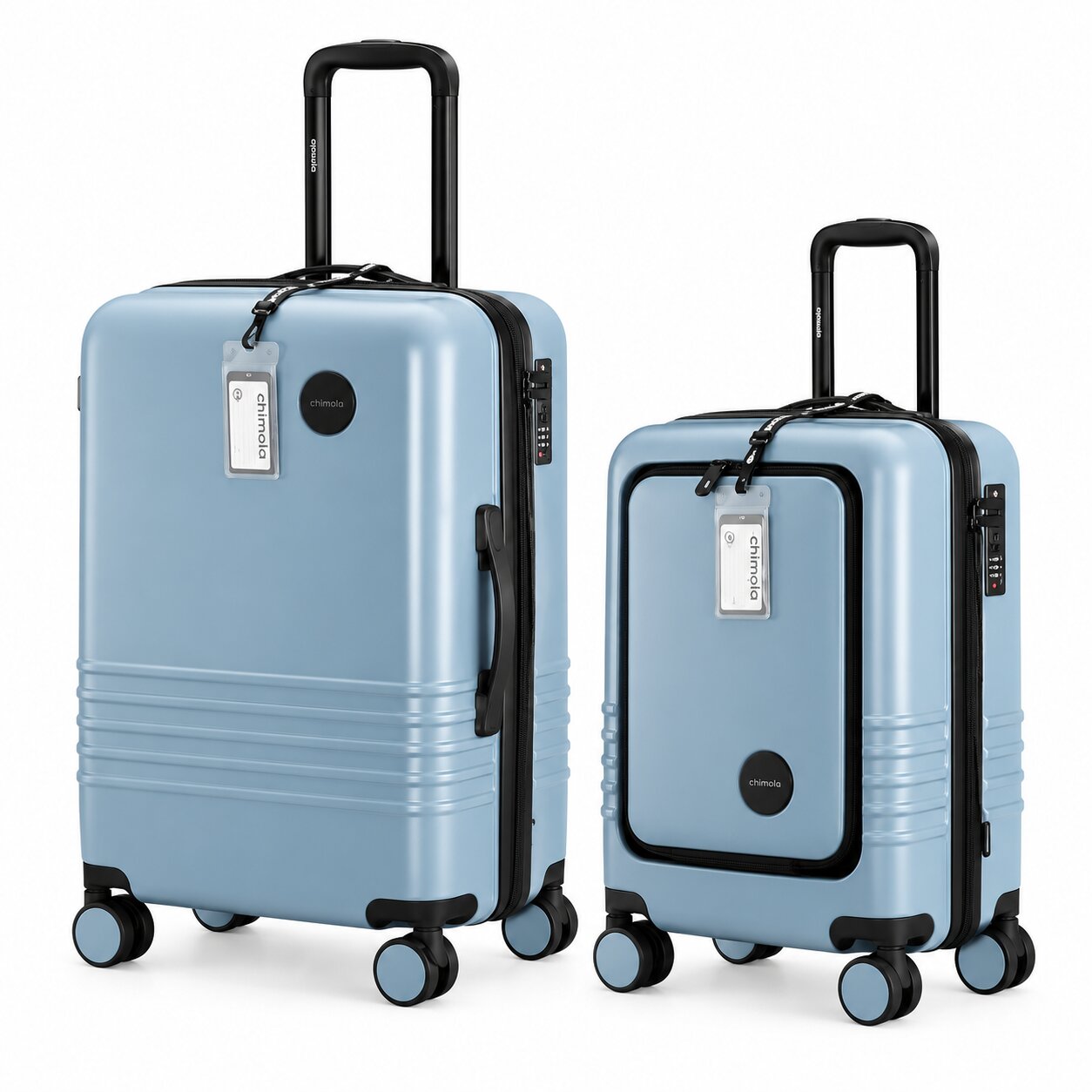 Set X 2 Valijas Chimola 20 - 24'' Policarbonato - L07 - Imagen 5