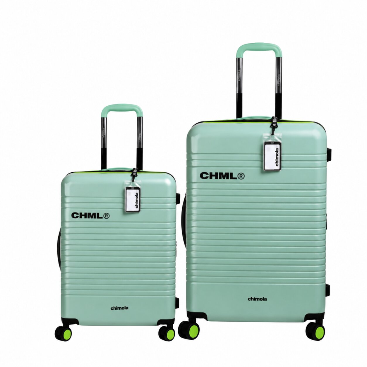 Set X 2 Valijas Chimola 20 - 24'' Policarbonato - L08 - Imagen 2