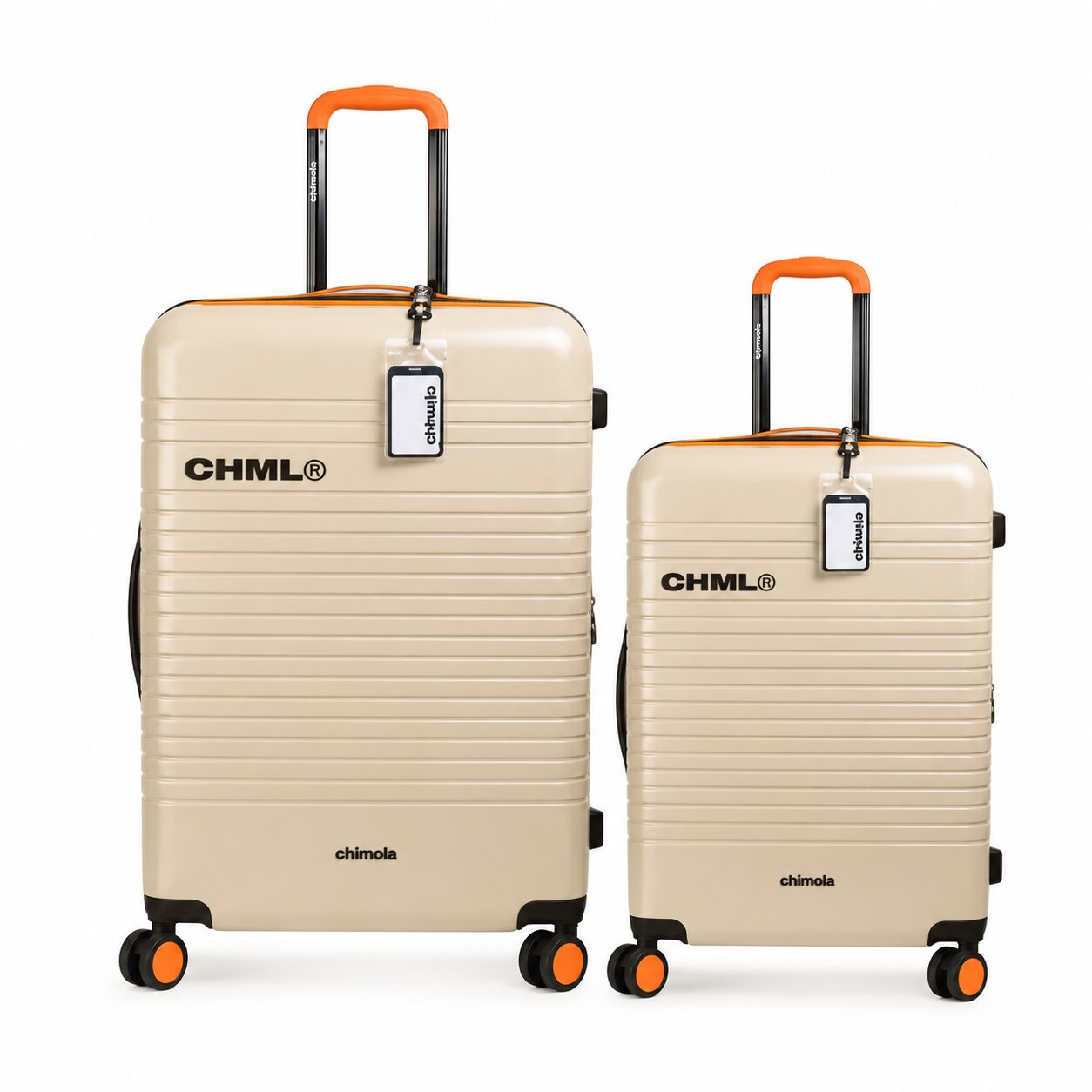 Set X 2 Valijas Chimola 20 - 24'' Policarbonato - L08 - Imagen 3