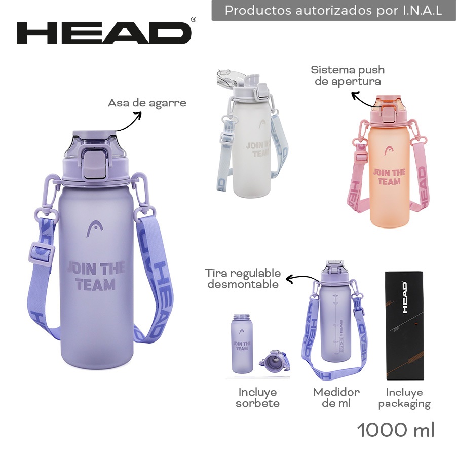 Botella Head 1000 ml. - 31375 - Imagen 2