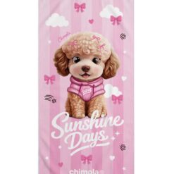 Toallon Poodle Chimola - TX85