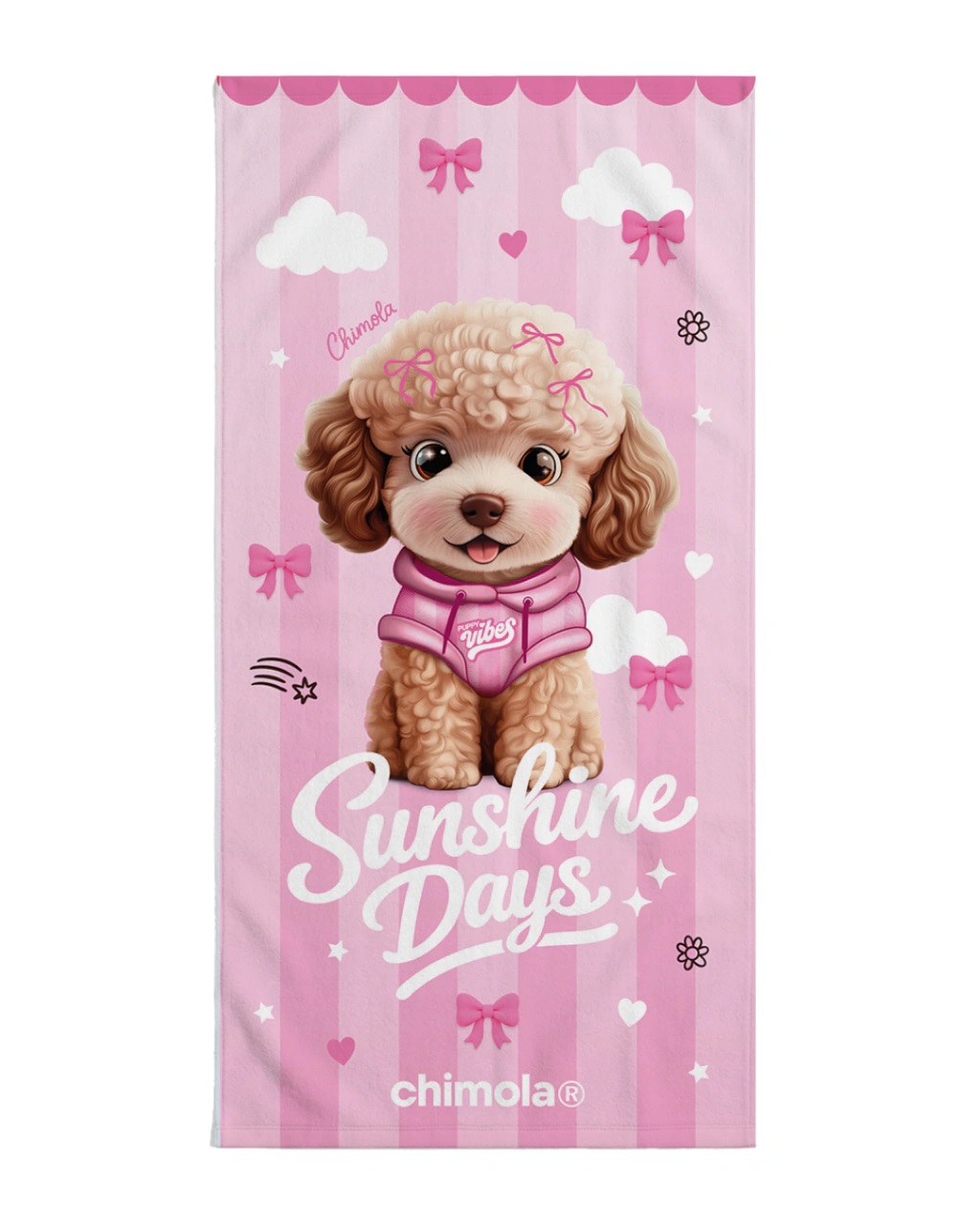 Toallon Poodle Chimola - TX85 - Imagen 1